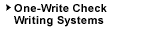 One-Write Check Writing Systems